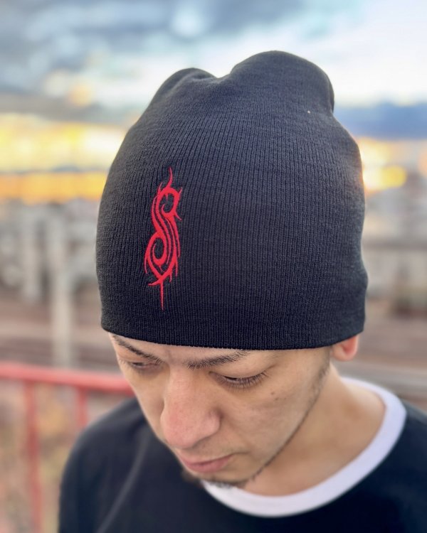 画像3: SLIPKNOT / Tribal S ニットキャップ BLACK (3)