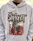 画像4: 送料無料 SLIPKNOT / Self Titled プルオーバーパーカー GREY (4)