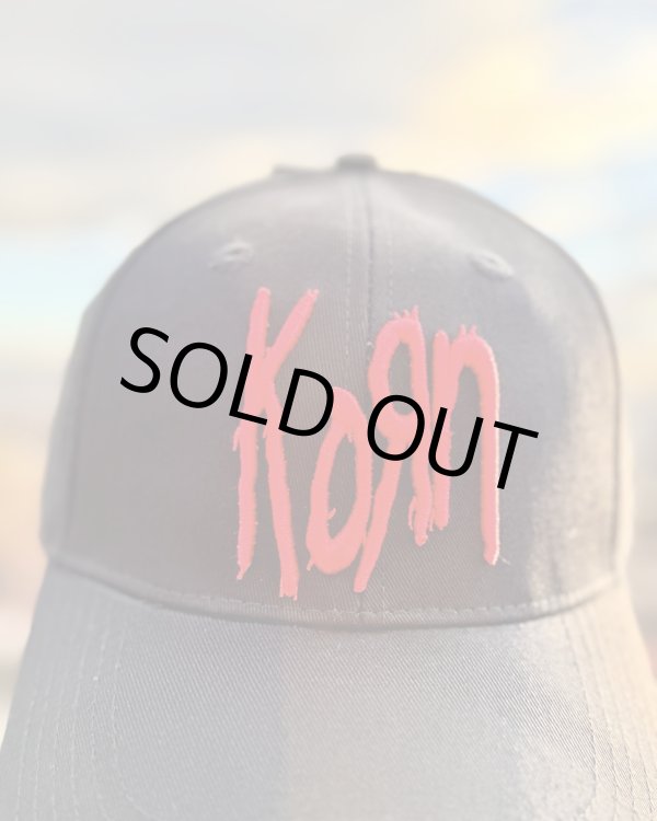 画像5: KORN / Logo ベースボールキャップ BLACK (5)