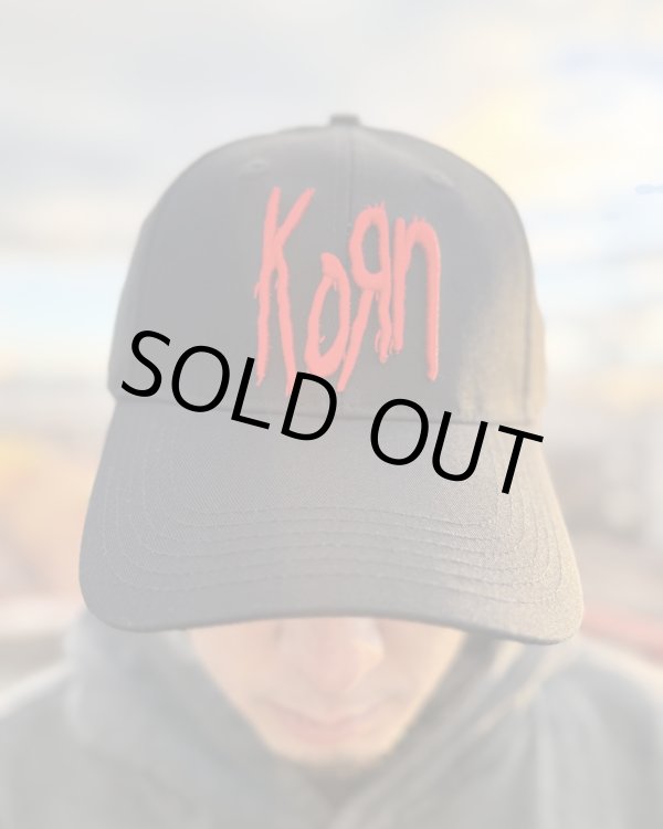 画像4: KORN / Logo ベースボールキャップ BLACK (4)