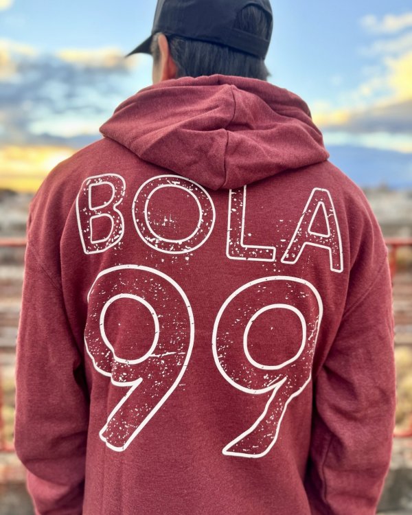 画像6: 送料無料 RAGE AGAINST THE MACHINE / Battle 99 プルオーバーパーカー MAROON (6)