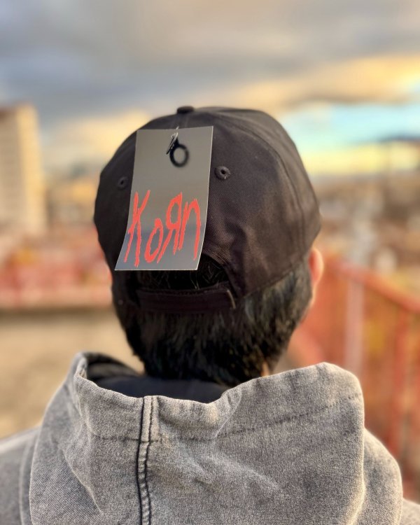 画像7: KORN / Logo ベースボールキャップ BLACK (7)