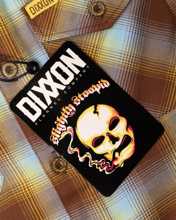画像3: 送料無料 SLIGHTLY STOOPID x DIXXON FLANNEL CO / Slightly Stoopid コラボネルシャツ  (3)