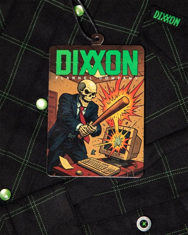 画像5: 送料無料 DIXXON FLANNEL CO / CTRL-ALT-DEL ネルシャツ (5)