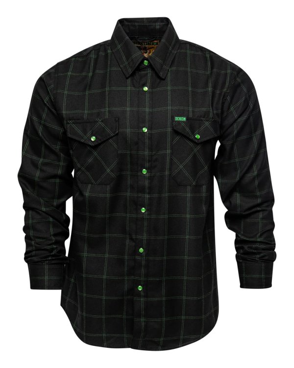画像14: 送料無料 DIXXON FLANNEL CO / CTRL-ALT-DEL ネルシャツ (14)