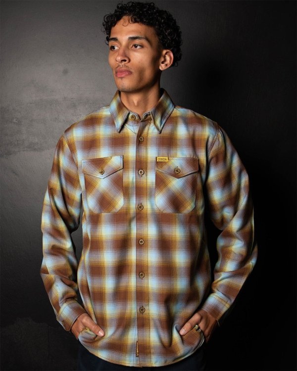 画像1: 送料無料 SLIGHTLY STOOPID x DIXXON FLANNEL CO / Slightly Stoopid コラボネルシャツ  (1)