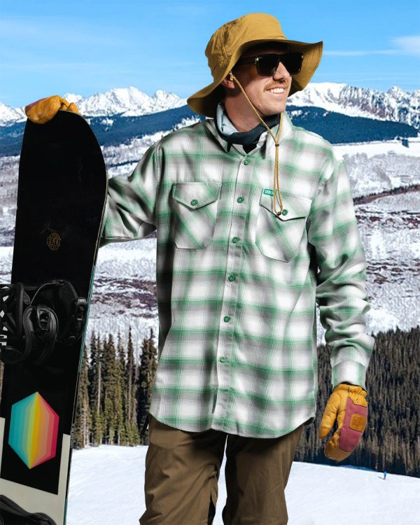 画像1: 送料無料 DIXXON FLANNEL CO / THE SLOPES ネルシャツ (1)