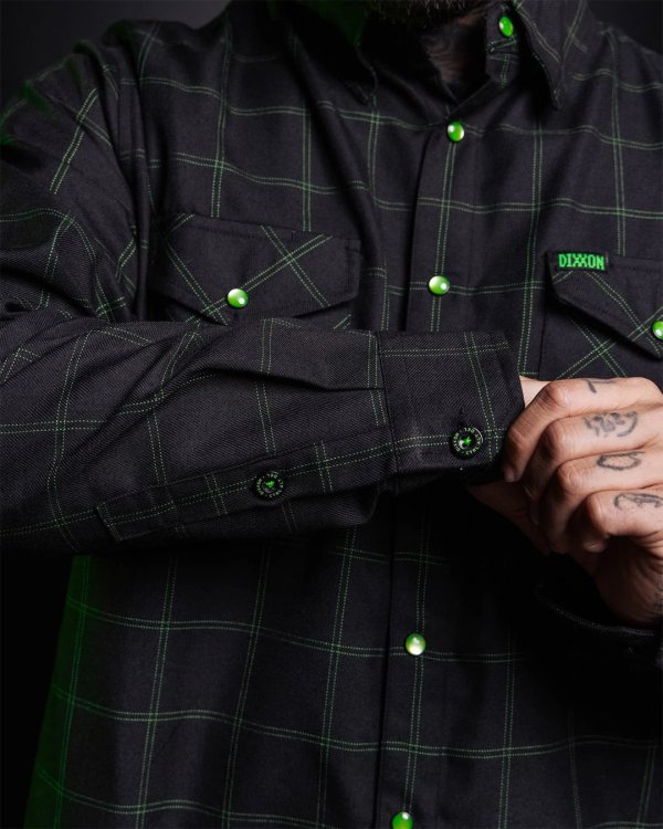 画像4: 送料無料 DIXXON FLANNEL CO / CTRL-ALT-DEL ネルシャツ (4)
