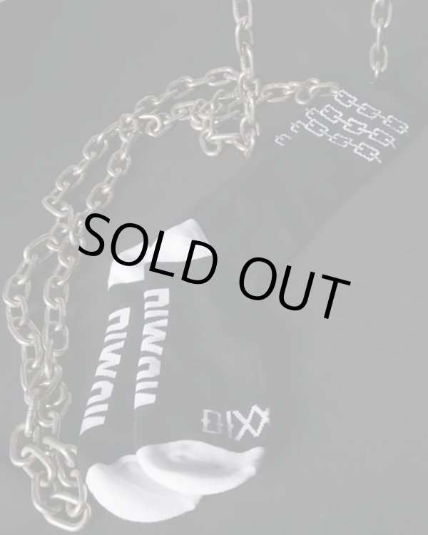 画像1: DIXXON FLANNEL CO / CHAINS クルーソックス BLACK (1)