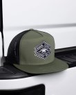 画像8: 送料無料 DIXXON FLANNEL CO / Forged Flat Bill スナップバックキャップ GREEN / BLACK (8)