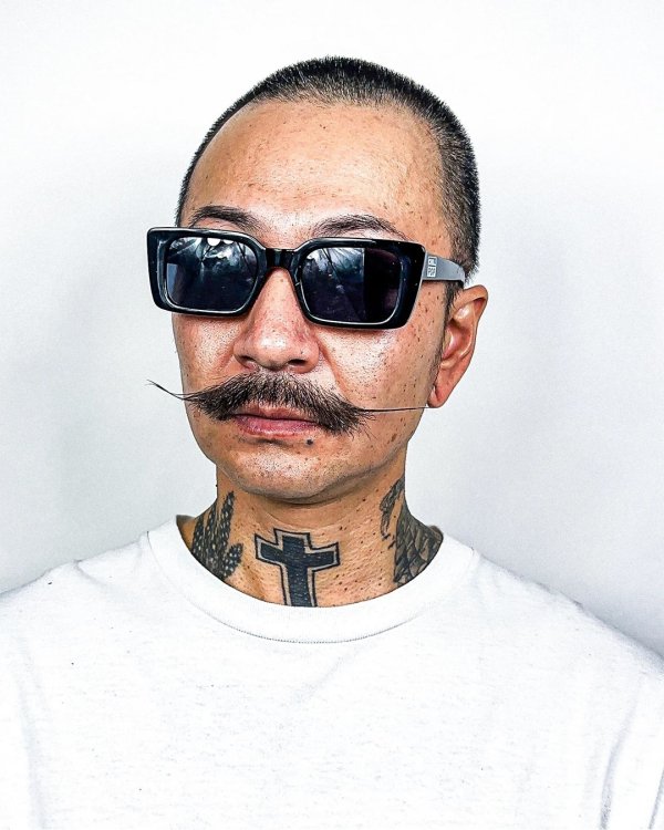 画像1: 送料無料 minos / mino CRAFT 2176 サングラス BLACK / BLACK (1)