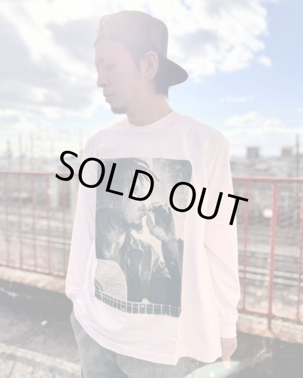 画像1: 送料無料 2XLラスト1枚で終了 BOB MARLEY x POT MEETS POP /  I Feel So High 長袖Tシャツ ホワイト (1)