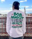 画像8: 送料無料 2XLラスト1枚で終了 BOB MARLEY x POT MEETS POP /  I Feel So High 長袖Tシャツ ホワイト (8)