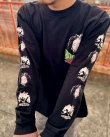 画像7: 送料無料 XLラスト3枚で終了 BOB MARLEY x POT MEETS POP / Uprising 長袖Tシャツ ブラック (7)