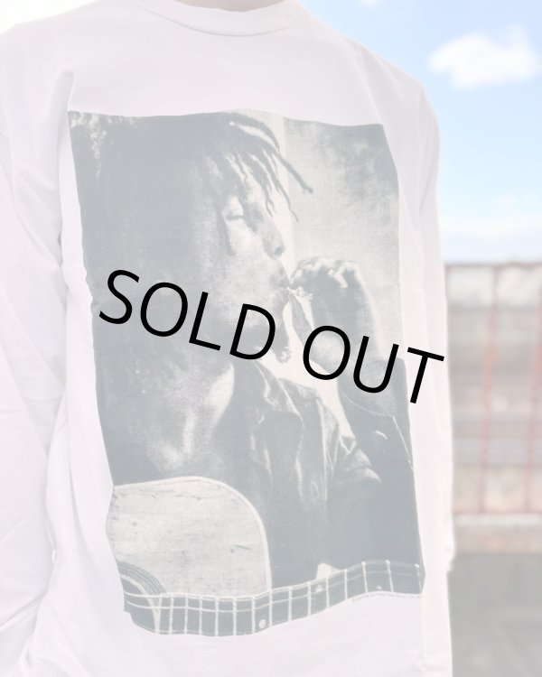 画像5: 送料無料 2XLラスト1枚で終了 BOB MARLEY x POT MEETS POP /  I Feel So High 長袖Tシャツ ホワイト (5)