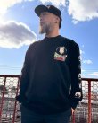 画像13: 送料無料 XLラスト3枚で終了 BOB MARLEY x POT MEETS POP / Uprising 長袖Tシャツ ブラック (13)