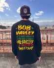 画像6: 送料無料 XLラスト3枚で終了 BOB MARLEY x POT MEETS POP /  I Feel So High 長袖Tシャツ ブラック (6)