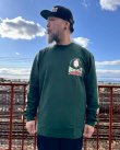 画像13: 送料無料 Lラスト1枚で終了 BOB MARLEY x POT MEETS POP / Uprising 長袖Tシャツ フォレストグリーン (13)