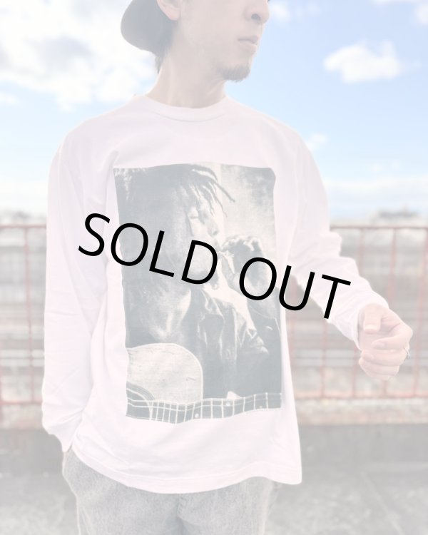 画像4: 送料無料 2XLラスト1枚で終了 BOB MARLEY x POT MEETS POP /  I Feel So High 長袖Tシャツ ホワイト (4)