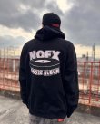 画像10: Mサイズラスト1枚 送料無料 NOFX / Single Album Logo プルオーバーパーカー (10)