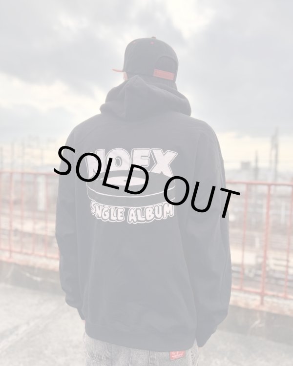 画像10: Mサイズラスト1枚 送料無料 NOFX / Single Album Logo プルオーバーパーカー (10)