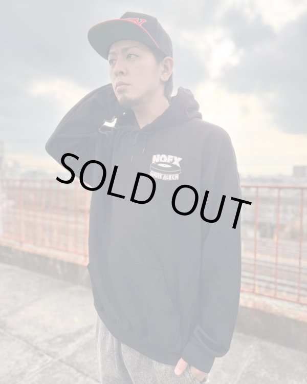 画像5: Mサイズラスト1枚 送料無料 NOFX / Single Album Logo プルオーバーパーカー (5)