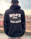 画像9: Mサイズラスト1枚 送料無料 NOFX / Single Album Logo プルオーバーパーカー (9)