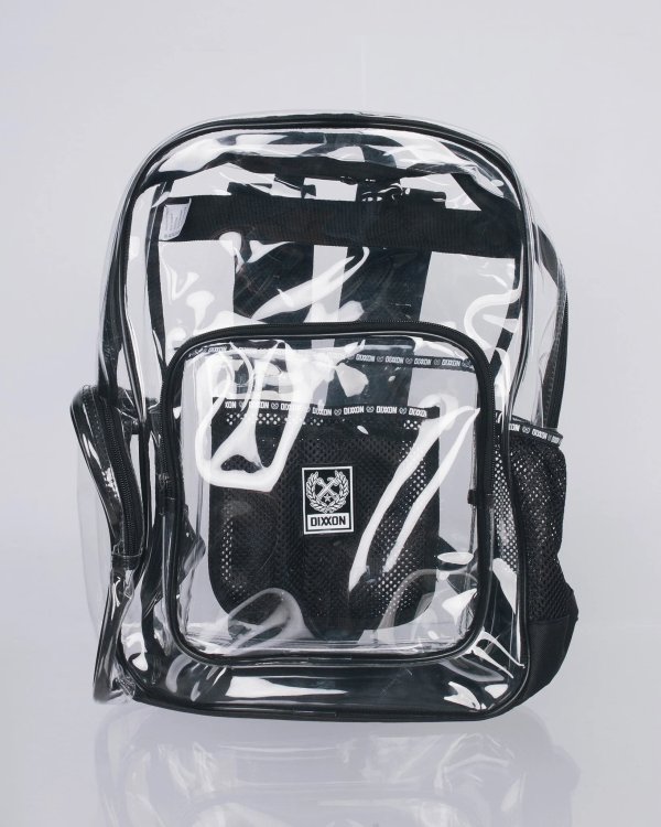 画像2: カリフォルニア買付アイテム 送料無料 DIXXON FLANNEL CO / Clear Backpack バックパック (2)