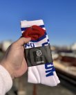 画像4: DIXXON FLANNEL CO / Strike Out Premium クルーソックス WHITE / BLUE / RED (4)