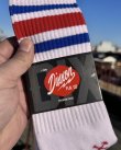 画像3: DIXXON FLANNEL CO / Strike Out Premium クルーソックス WHITE / BLUE / RED (3)