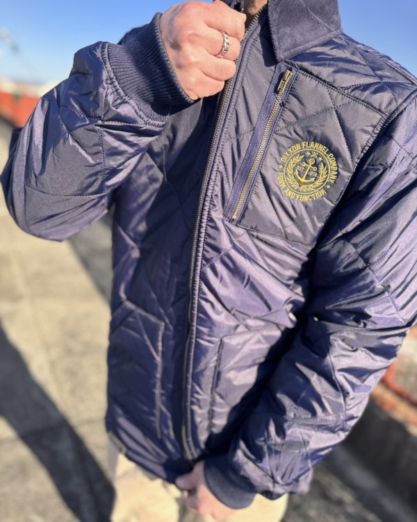 画像3: 送料無料 DIXXON FLANNEL CO / THE SALTY キルティングジャケット (3)