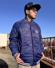 画像1: 送料無料 DIXXON FLANNEL CO / PASTIME 中綿ナイロンジャケット BLUE (1)
