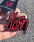 画像1: KORN / Red Logo キーチェーン (1)