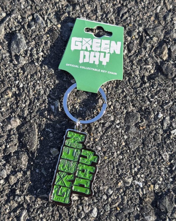 画像2: GREENDAY / Band Logo キーチェーン (2)