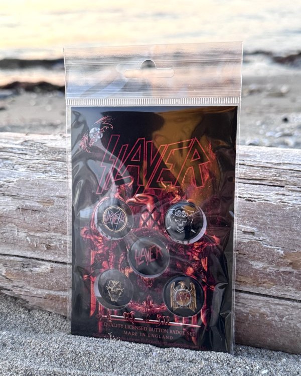 画像1: SLAYER / Eagle ピンバッジセット 5個入り (1)