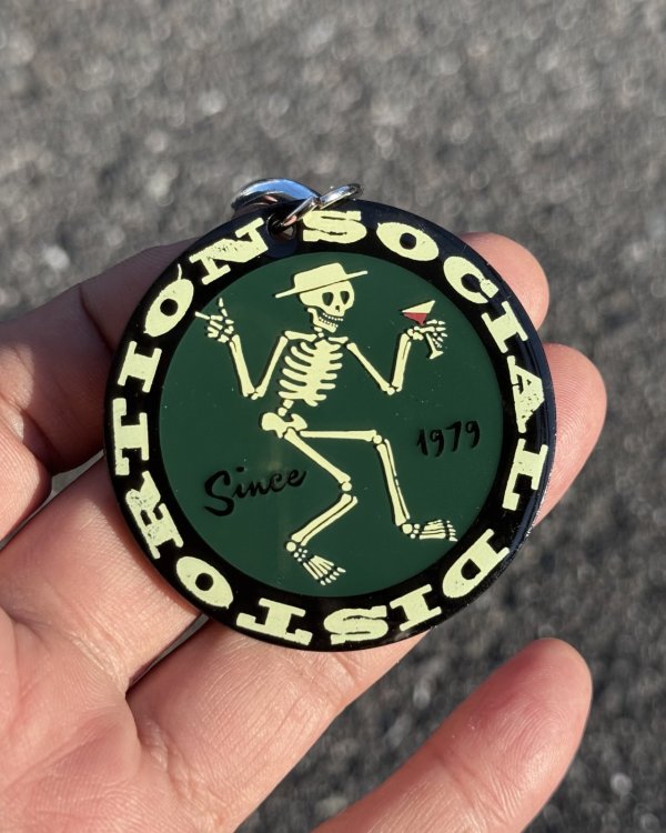 画像1: SOCIAL DISTORTION / Classic Logo キーチェーン (1)