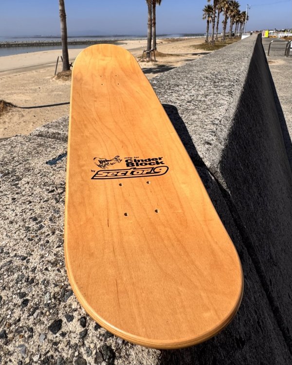 画像9: 送料無料 3枚限定入荷 激レア 当時物 BUCK-O-NINE / Artwork by TadPole スケートボードデッキ mfg. for CinderBlock by Sector 9 (9)