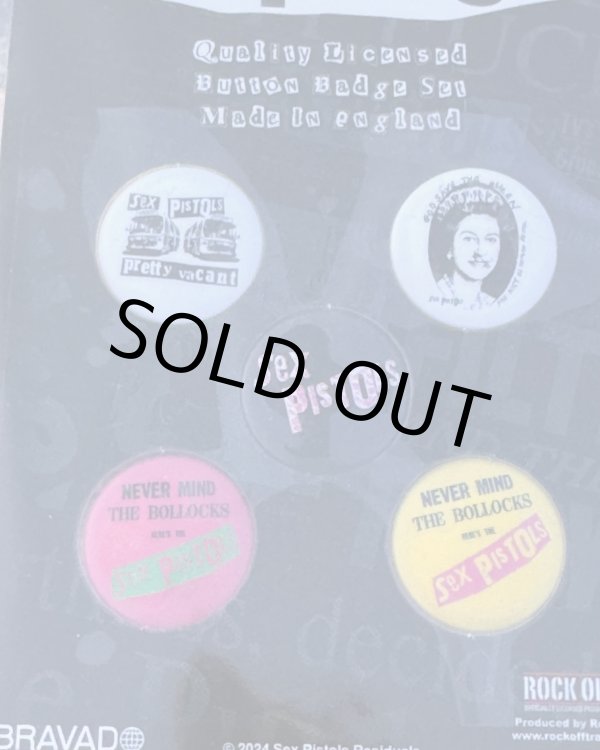 画像2: SEX PISTOLS / Never Mind 缶バッジセット 5個入り (2)