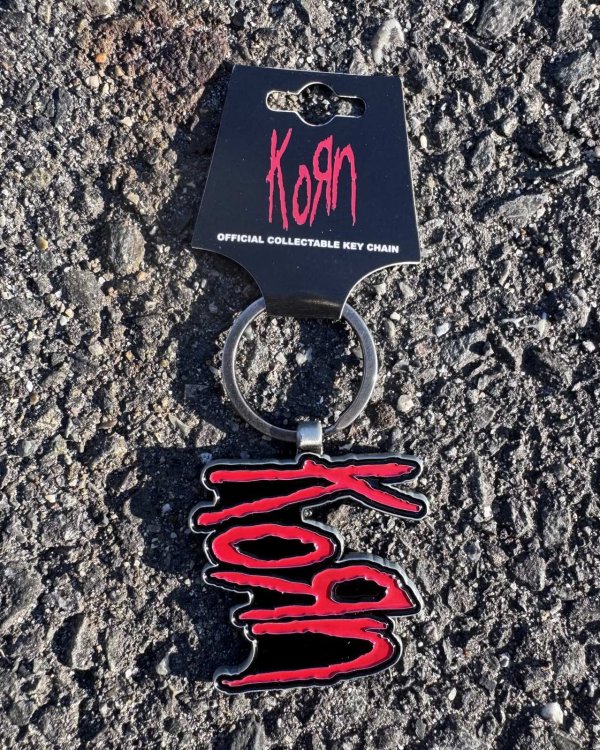画像2: KORN / Red Logo キーチェーン (2)