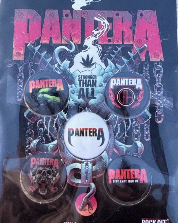 画像2: PANTERA / Stay Away From Me ピンバッジセット 5個入り (2)