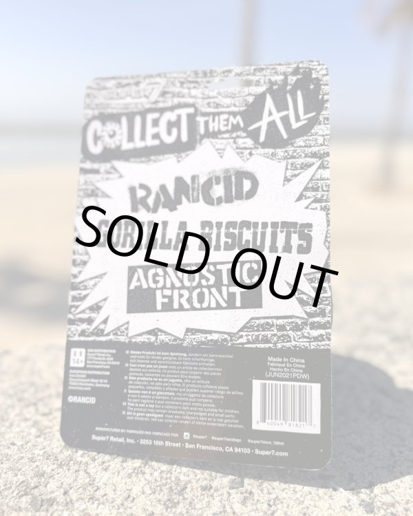画像5: ラスト1体でSOLDOUT RANCID / Skeletim (Hat) 3.75'' ReAction Figure by Super7 (5)