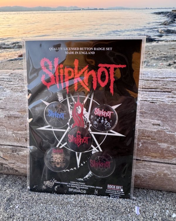 画像1: SLIPKNOT / Tribal S ピンバッジセット 5個入り (1)