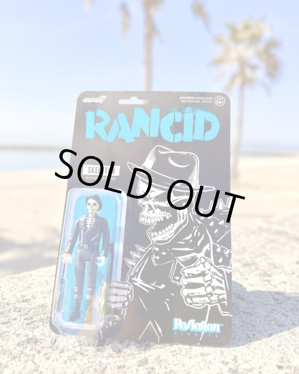 画像1: ラスト1体でSOLDOUT RANCID / Skeletim (Hat) 3.75'' ReAction Figure by Super7 (1)