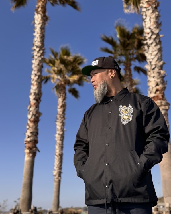 画像1: 送料無料 OPIE ORTIZ x BALL&CHAIN / Memories コーチジャケット (1)