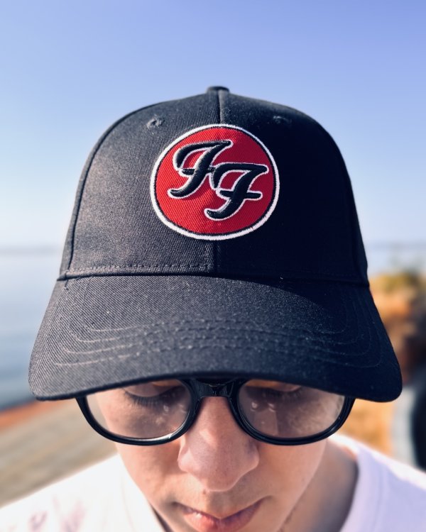 画像3: FOO FIGHTERS / FF Logo ベースボールキャップ BLACK (3)