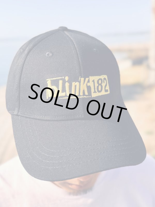 画像1: ラスト1枚で終了 BLINK-182 / Modern Band Logo ベースボールキャップ BLACK (1)
