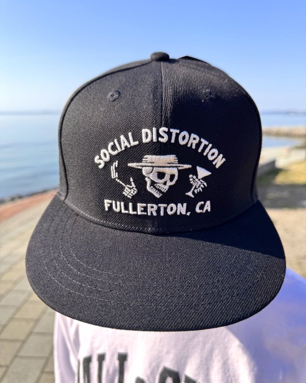 画像3: SOCIAL DISTORTION / Fullerton Skelly スナップバックキャップ BLACK (3)