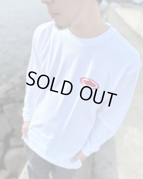 画像5: Lサイズラスト1枚で終了 SRH / Since 91 長袖Tシャツ WHITE (5)