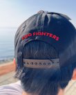 画像7: FOO FIGHTERS / FF Logo ベースボールキャップ BLACK (7)