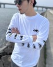 画像4: SRH / NEW SPADE CLASSIC SMALL LOGOS 長袖Tシャツ WHITE (4)